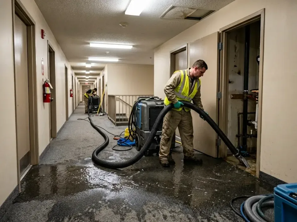 multi-unit-apartment-hallway-f-005 — frequently asked questions, Emergency Burst Pipe Water Extraction & Removal in Novi, MI